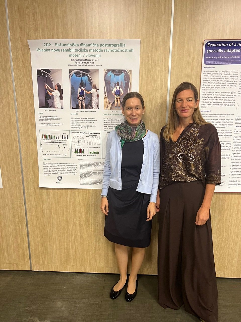 Računalniška dinamična posturografija – uvedba nove rehabilitacijske metode ravnotežnostnih motenj v Sloveniji